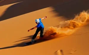 sandboarding Merzouag- Desert activities